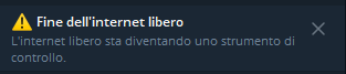 ImmagineTelegramFineInternetLibero